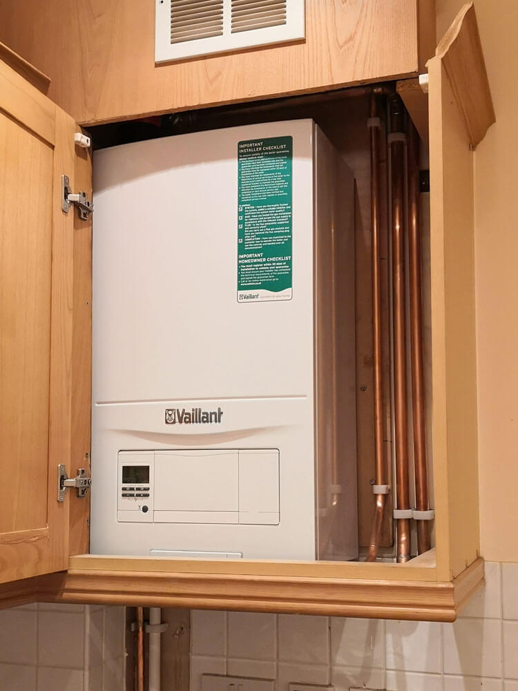 Boiler after Installation